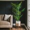 Artificial Palm Tree, Faux Plants for Home Decor Indoor, Fake Plants Tall for Office, Artificial Palm Plant & Large Plants for Living Room Decor, Faux Plants Indoor Artificial Tropical Plants - 5 Feet